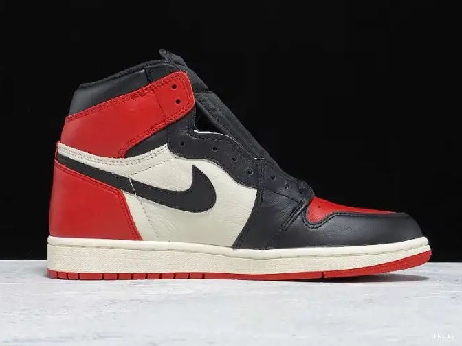 Reps TB Air Jordan 1 OG Bred Toe 555088-610 High Retro 0520